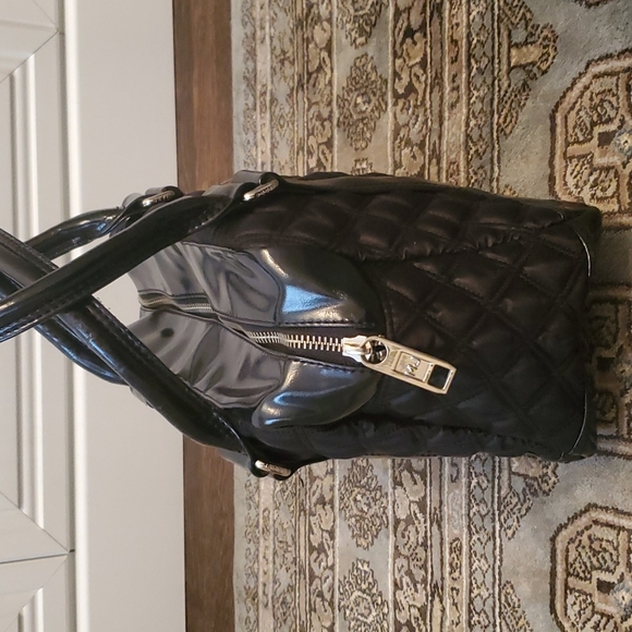 Jacobs by Marc Jacobs Vintage Quilted Black Satchel – Designer Leather Handbag - Picture 5 of 13